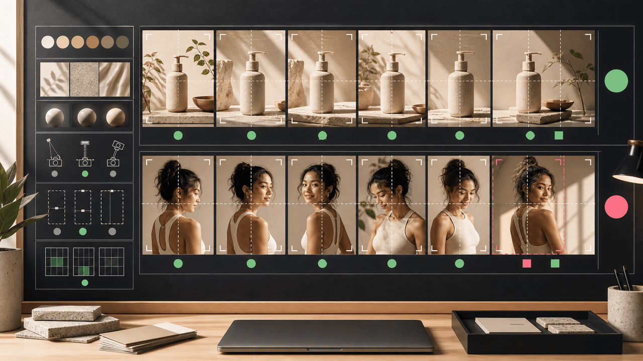 AI Image Consistency Checklist for Instagram Carousels visual